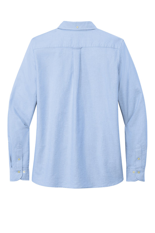 Rear View of NewportBlu Brooks Brothers Women's Casual Oxford Cloth Shirt BB18005
