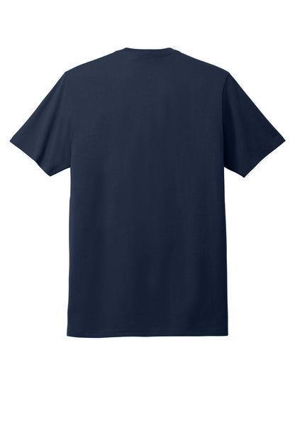 Rear View of NghtSkyNvy Allmade Unisex Heavyweight Recycled Cotton Tee AL3000