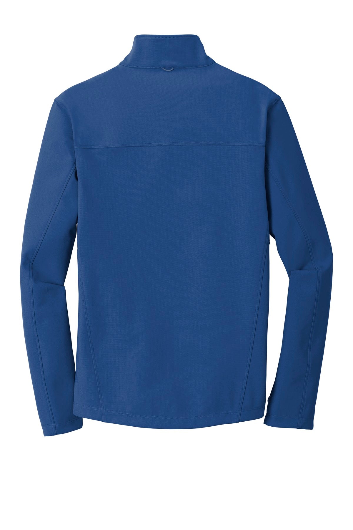 Rear View of Night Sky Blue Port Authority Collective Soft Shell Jacket. J901