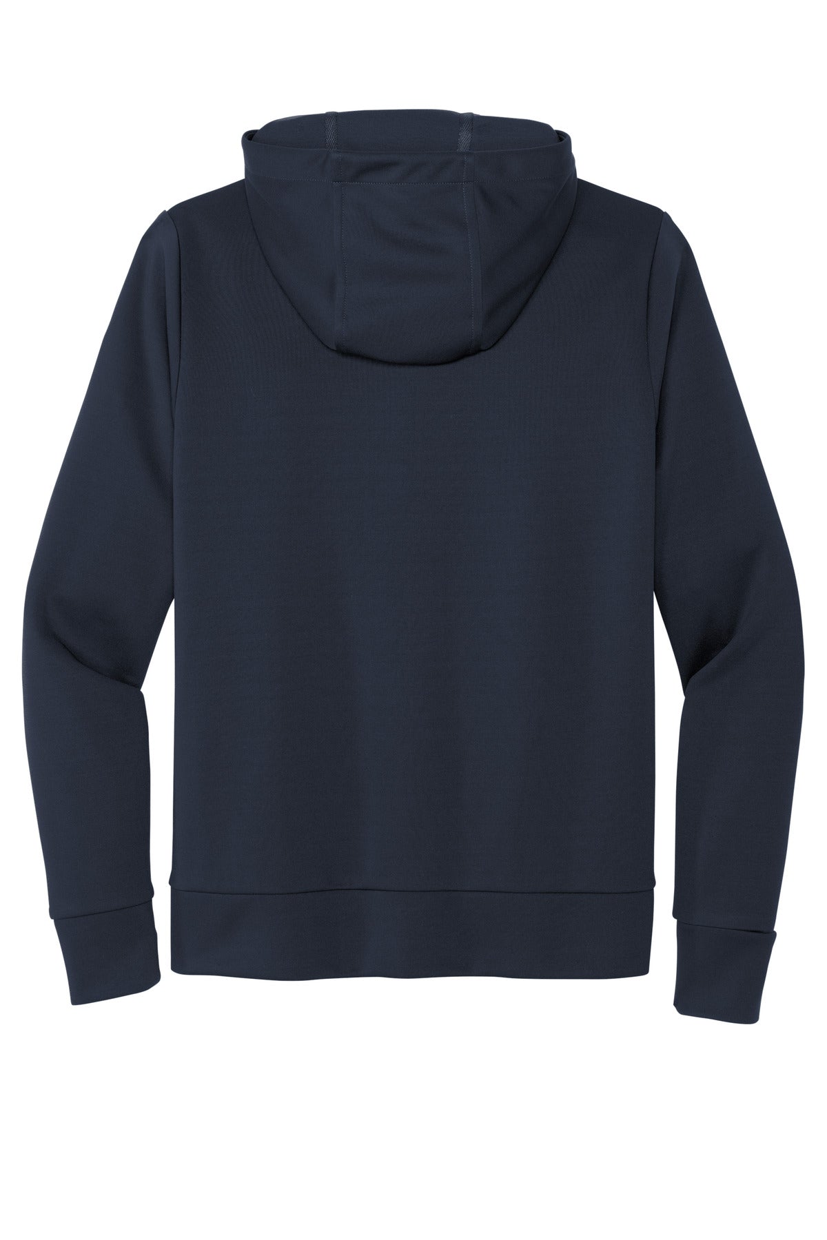 Rear View of NightNavy Mercer+Mettle Double-Knit Full-Zip Hoodie MM3002