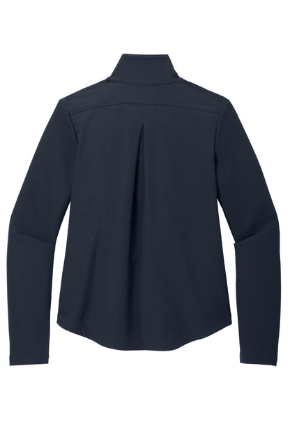 Rear View of NightNavy Mercer+Mettle Women's Stretch Soft Shell Jacket MM7103