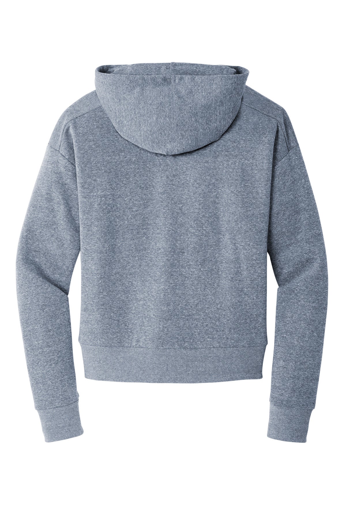 Rear View of NvyFrost District Women's Perfect Tri Fleece 1/2-Zip Pullover DT1311