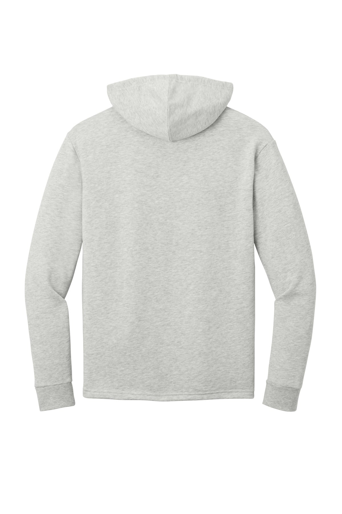 Rear View of Oatmeal Next Level Apparel Adult Malibu Pullover Hoodie. NL9300