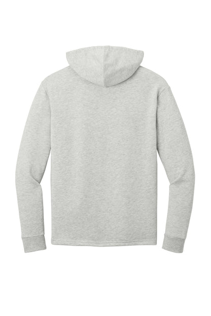 Rear View of Oatmeal Next Level Apparel Adult Malibu Pullover Hoodie. NL9300