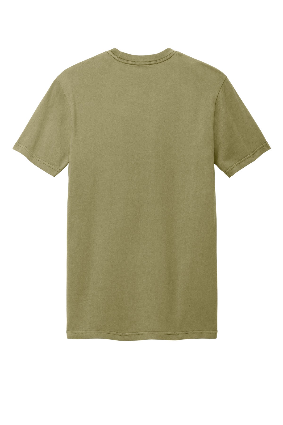 Rear View of OlvDrabGn District Wash Tee DT2101