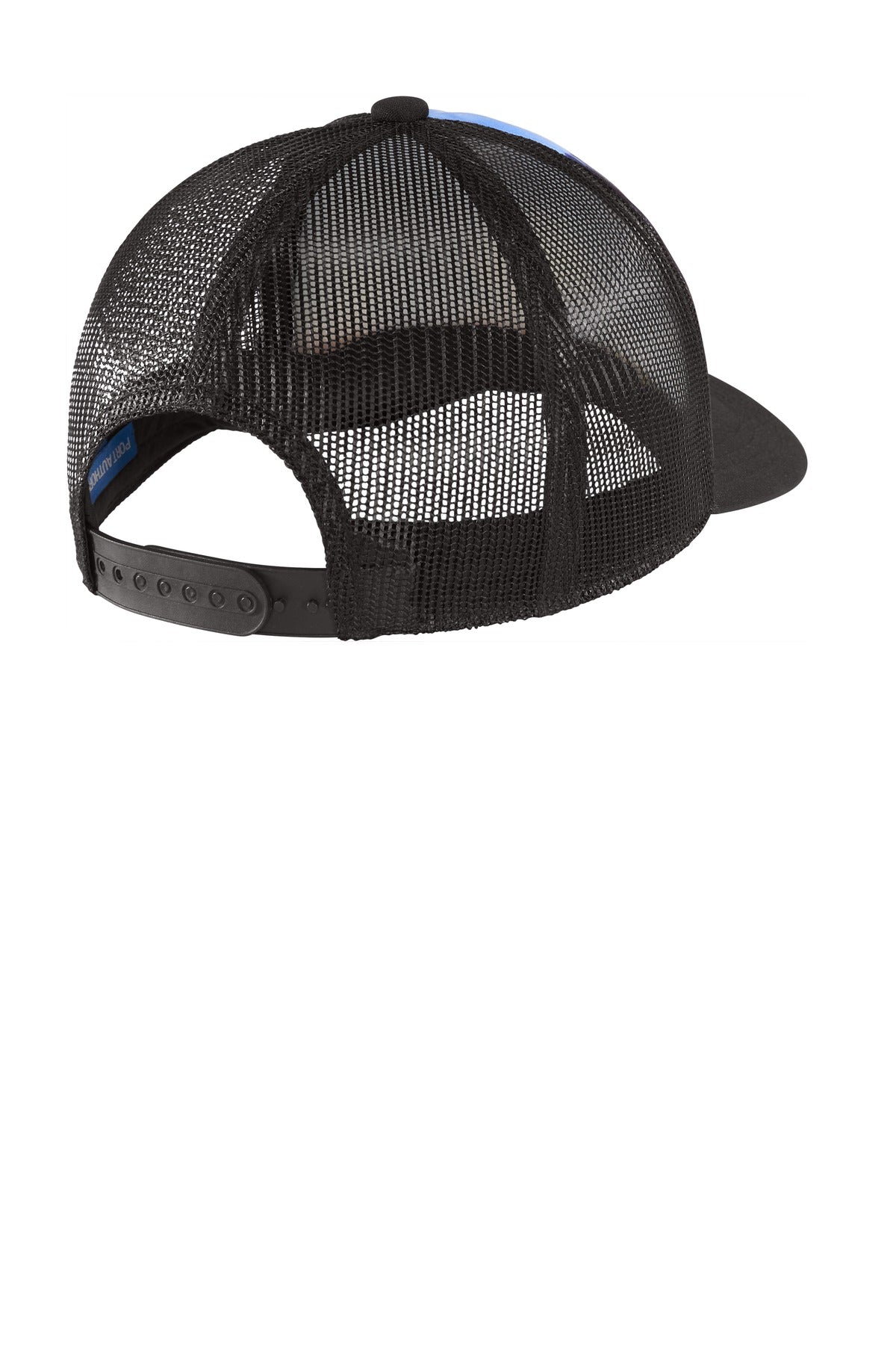 Rear View of Palm Trees Port Authority Photo Real Snapback Trucker Cap C950