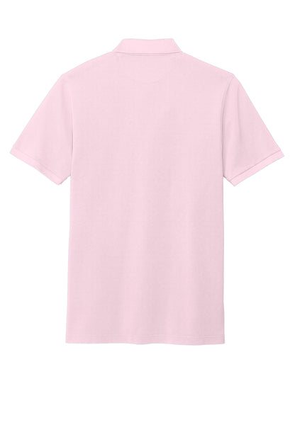 Rear View of PearlPink Brooks Brothers Pima Cotton Pique Polo BB18200