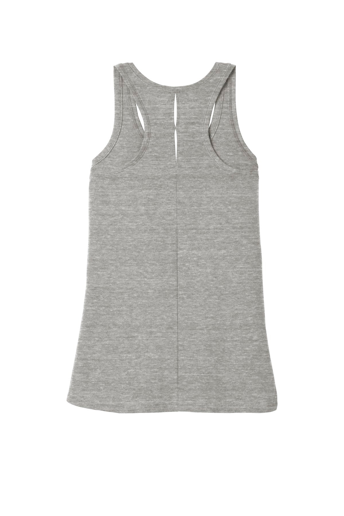 Rear View of Petrol Gry Hth OGIO Women's Luuma Tank. LOG801