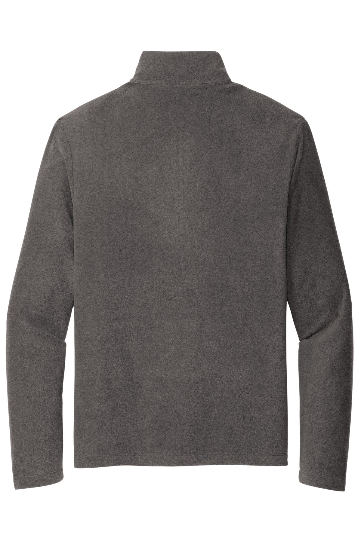 Rear View of Pewter Port Authority Accord Microfleece Jacket F151