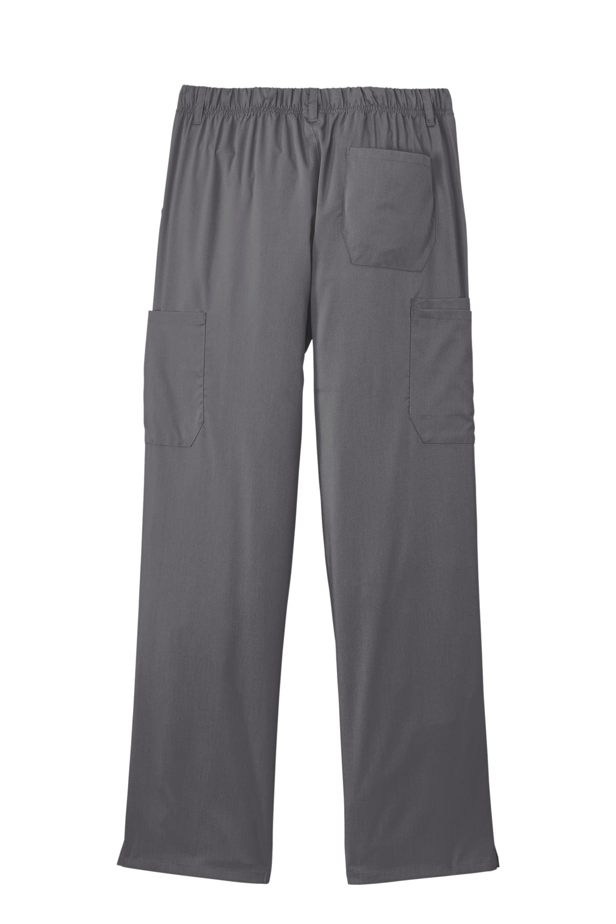 Rear View of Pewter Wink Men's Premiere Flex Cargo Pant WW5058