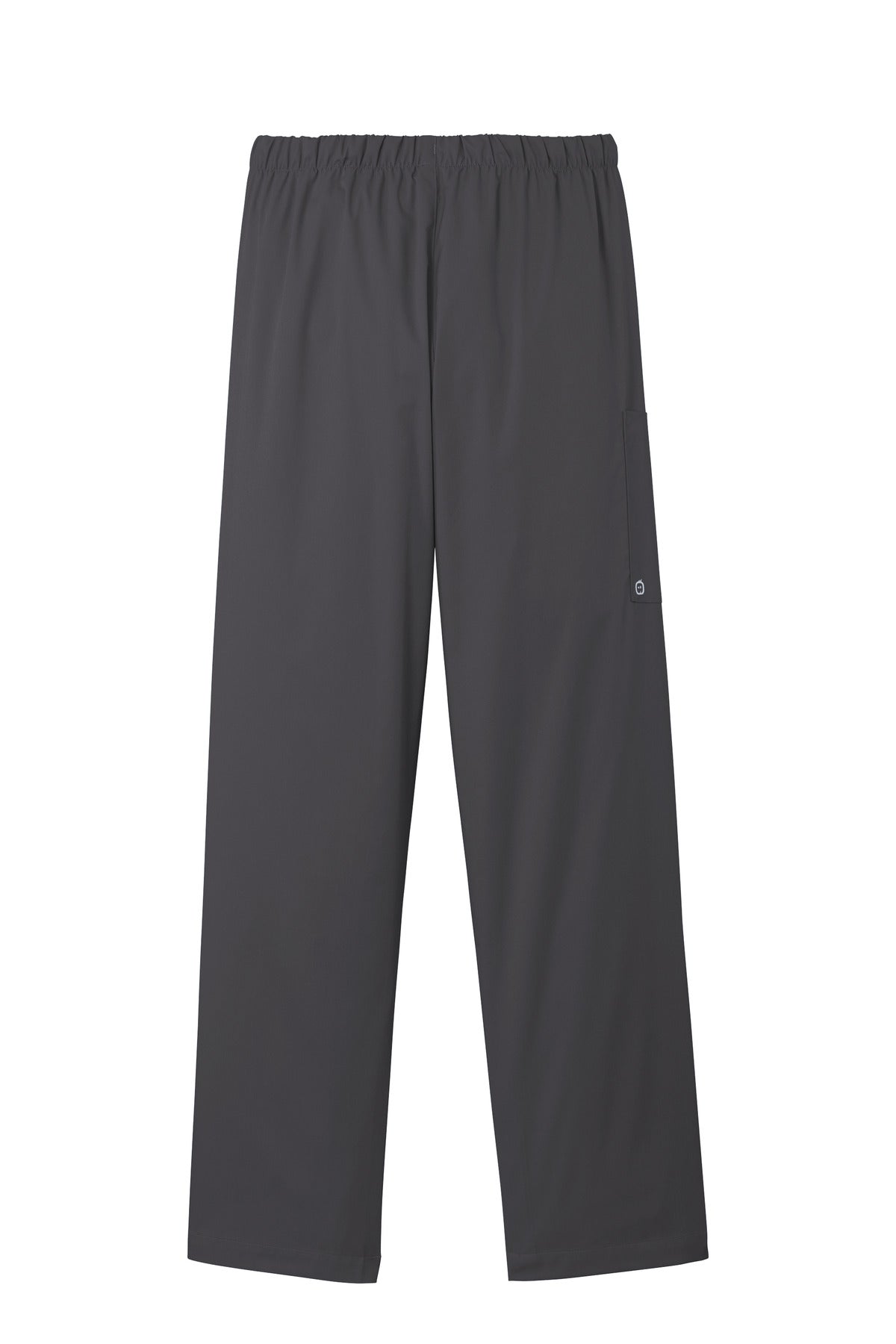 Rear View of Pewter Wink Women's WorkFlex Cargo Pant WW4550