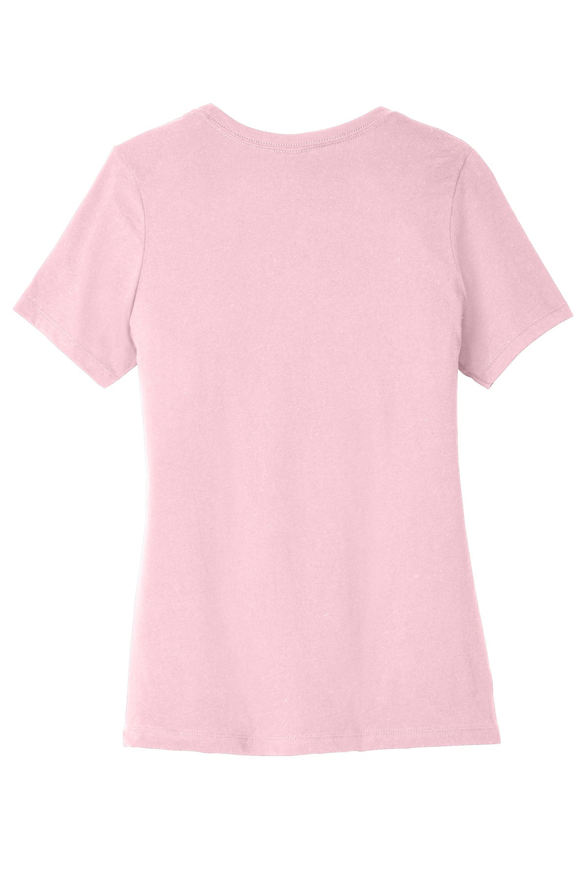 Rear View of PinkTB BELLA+CANVAS Women's Relaxed Triblend Tee BC6413
