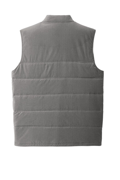 Rear View of QuiShaGrey TravisMathew Cold Bay Vest TM1MW453