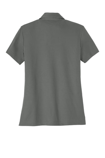 Rear View of QuiShaGrey TravisMathew Women's Oceanside Solid Polo TM1WW001