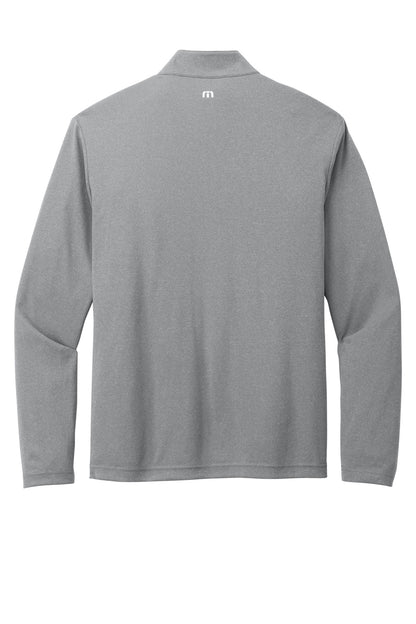 Rear View of QuiShaGyHt TravisMathew Coto Performance 1/4-Zip TM1MY397