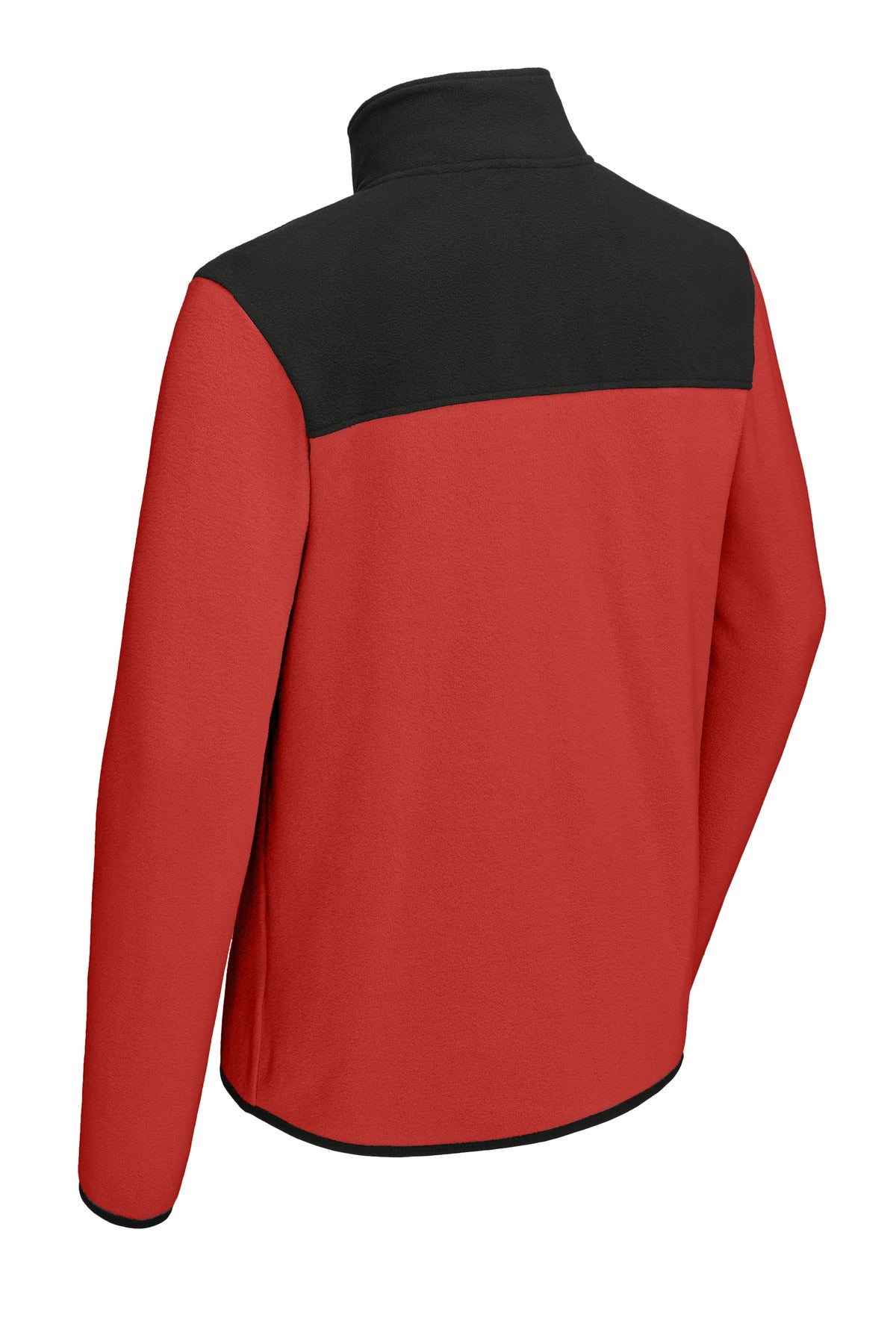 Rear View of RageR/TNFB The North Face Glacier Full-Zip Fleece Jacket NF0A7V4J