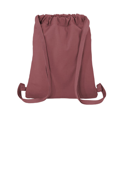Rear View of Red Rock Port Authority Beach Wash Cinch Pack. BG621