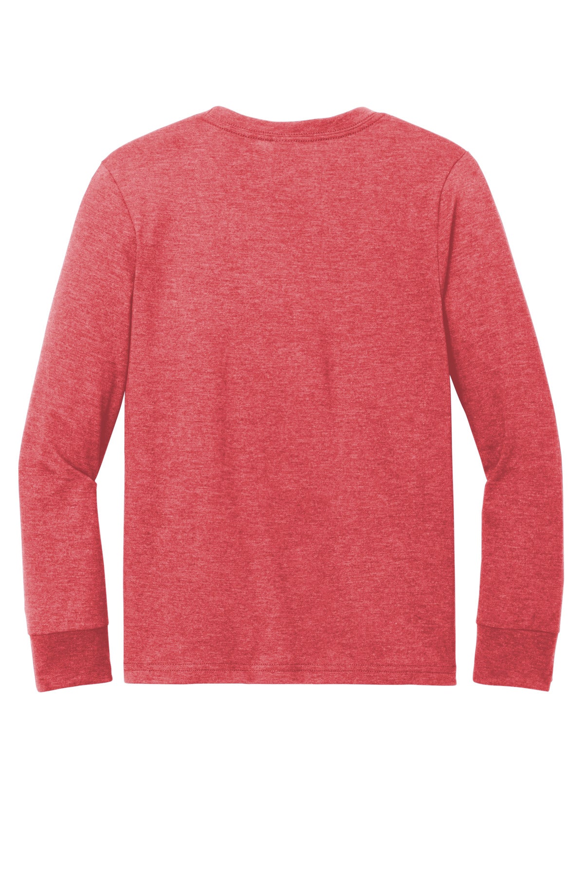 Rear View of RedFrost District Youth Perfect Tri Long Sleeve Tee DT132Y