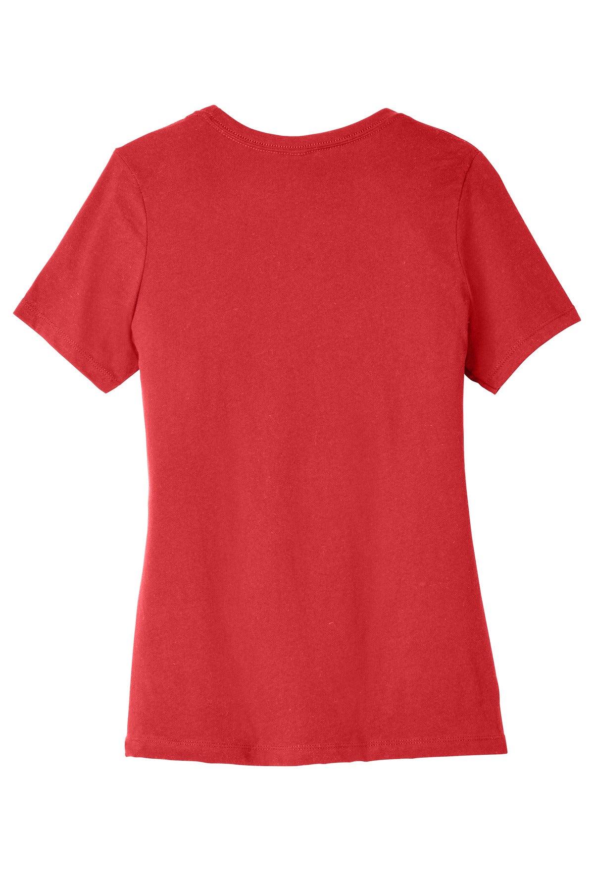 Rear View of RedTB BELLA+CANVAS Women's Relaxed Triblend Tee BC6413