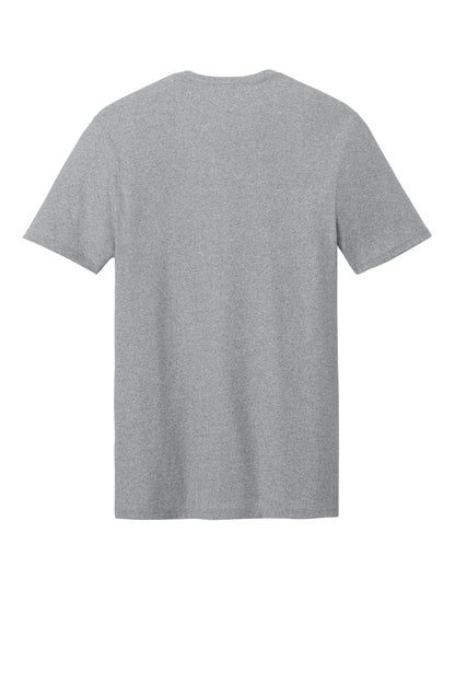 Rear View of RemdGrayHt Allmade Unisex Recycled Blend Tee AL2300
