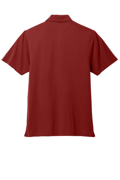 Rear View of RichRed Brooks Brothers Mesh Pique Performance Polo BB18220