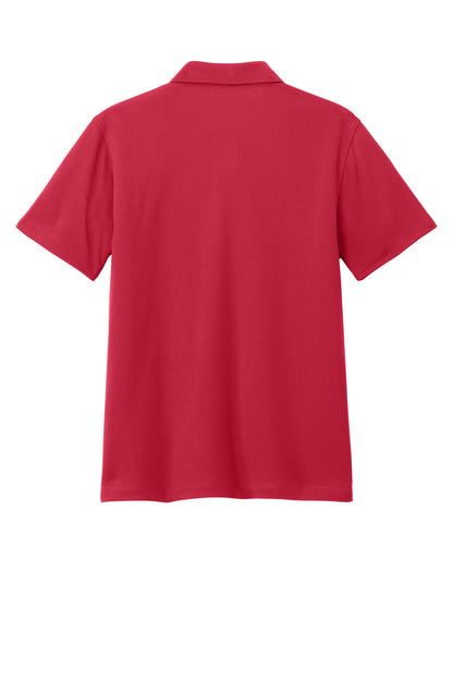 Rear View of RichRed Port Authority Youth Dry Zone UV Micro-Mesh Polo Y110