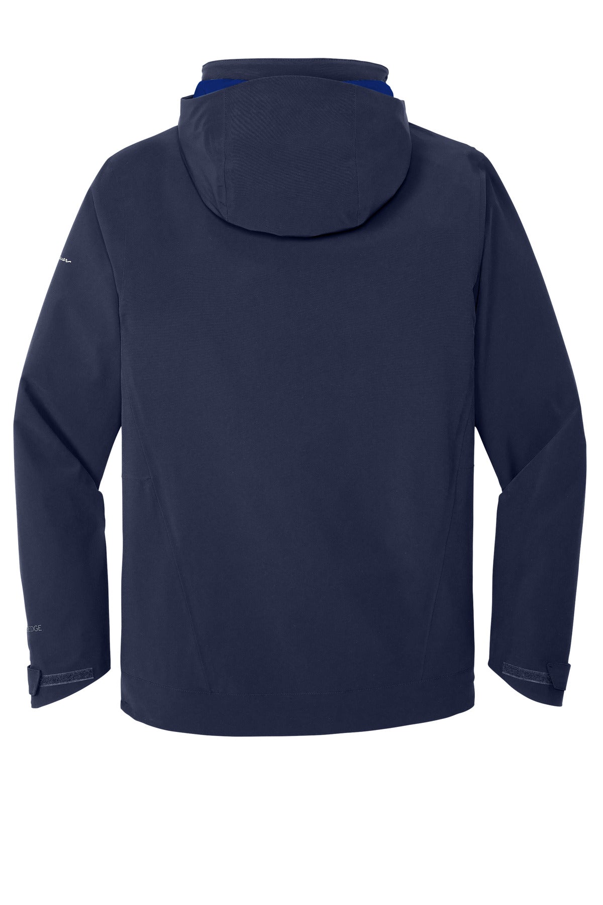 Rear View of Riv B Ny/Co Bl Eddie Bauer WeatherEdge 3-in-1 Jacket EB656