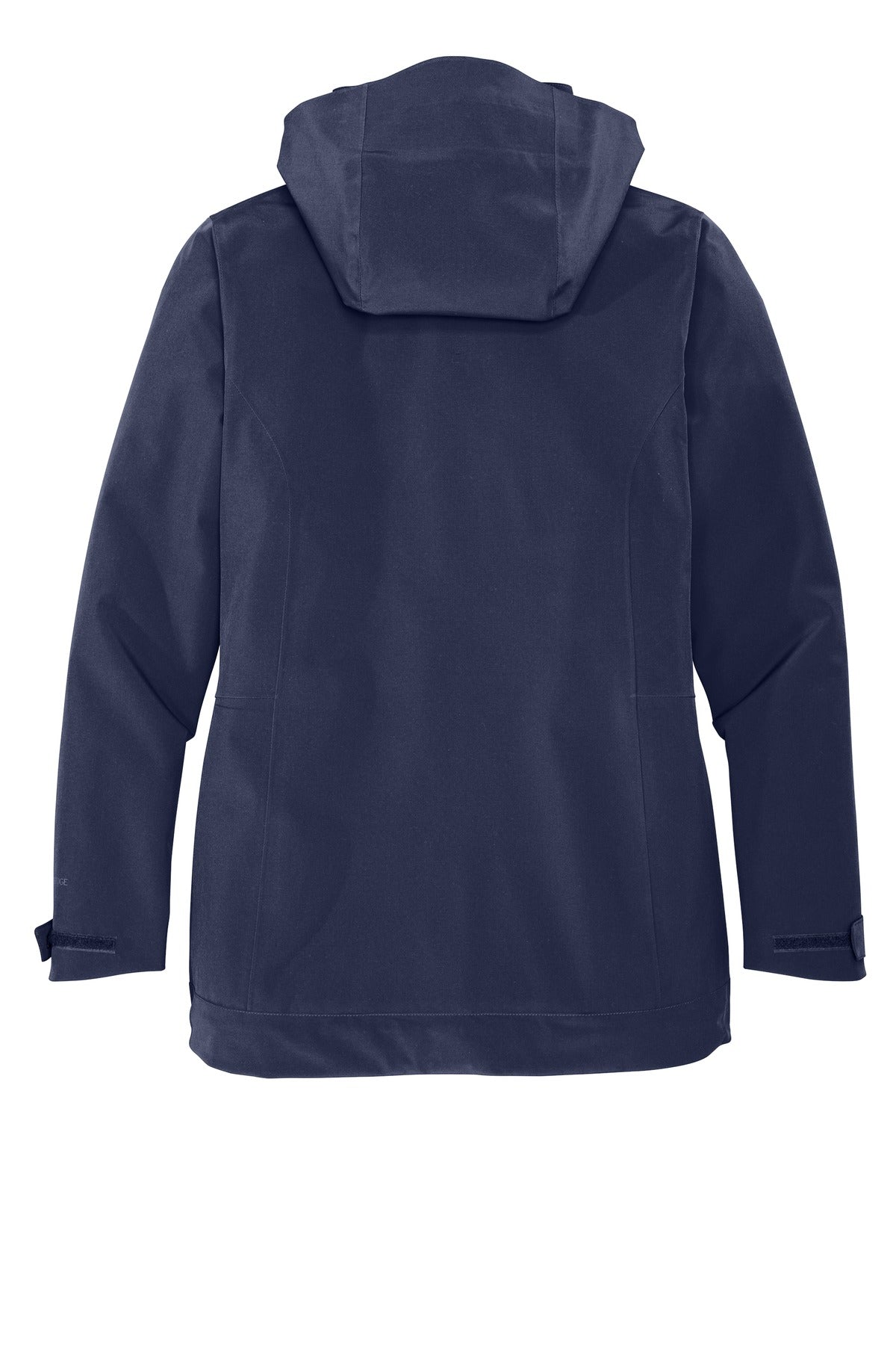 Rear View of Riv B Ny/Co Bl Eddie Bauer Women's WeatherEdge 3-in-1 Jacket EB657