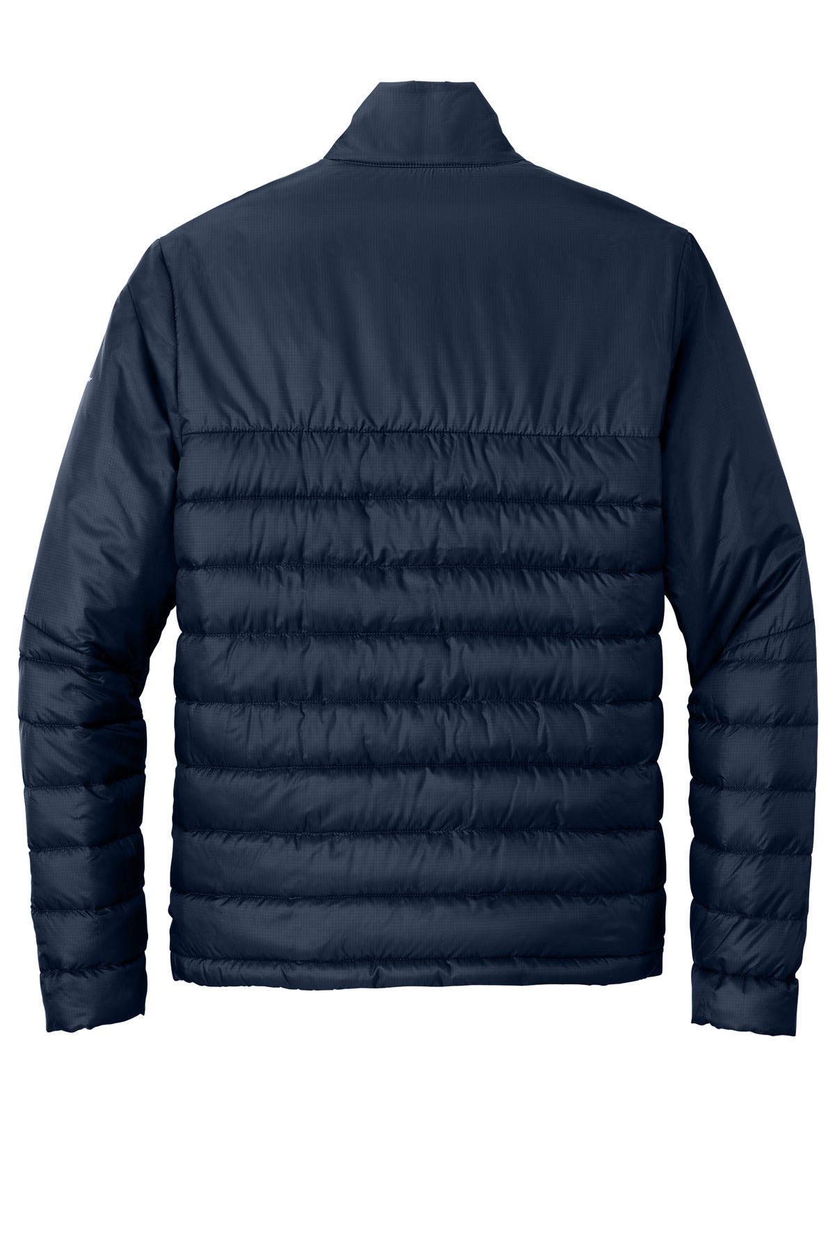 Rear View of RiverBlNv Eddie Bauer Quilted Jacket EB510
