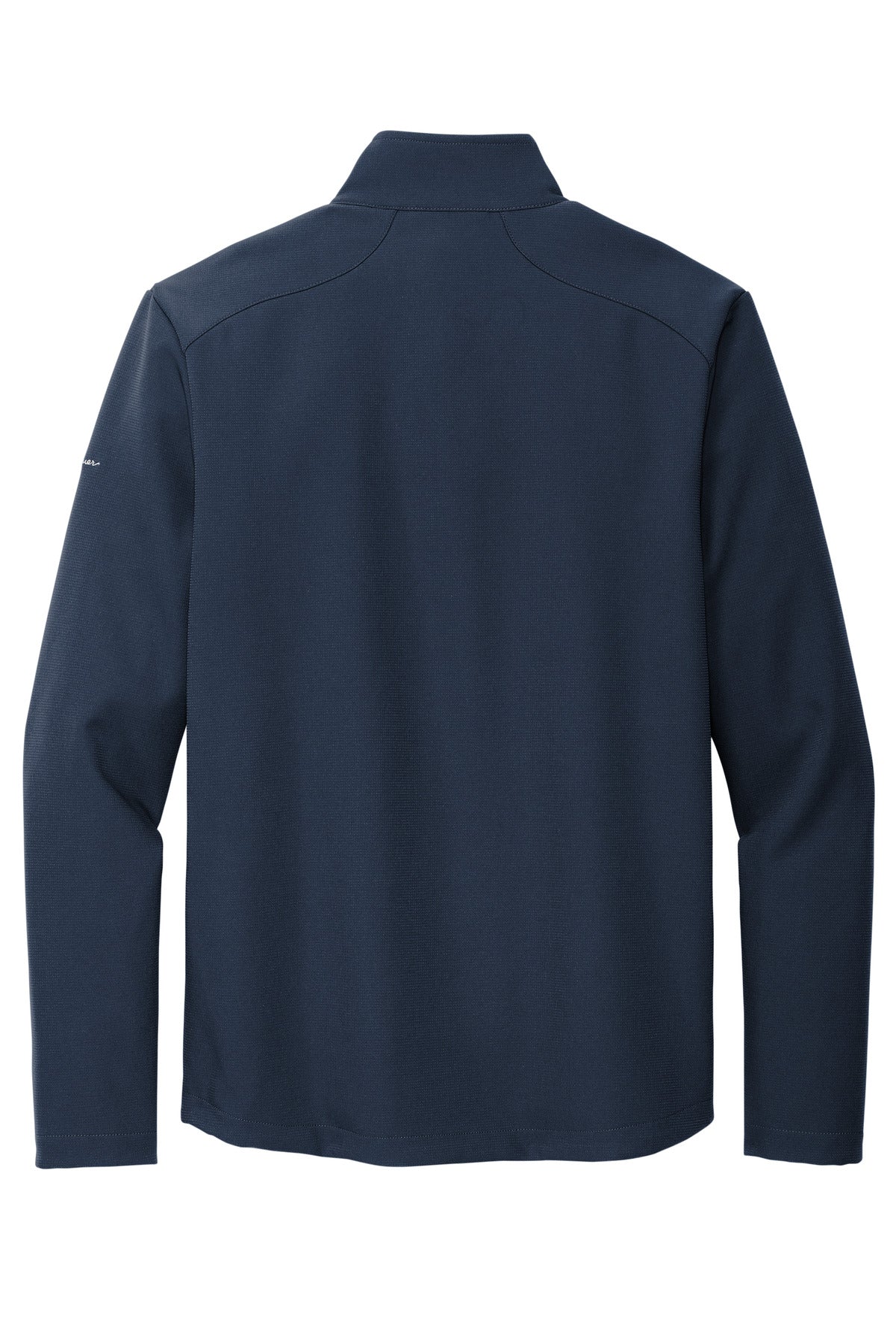 Rear View of RiverBlNv Eddie Bauer Stretch Soft Shell Jacket EB544