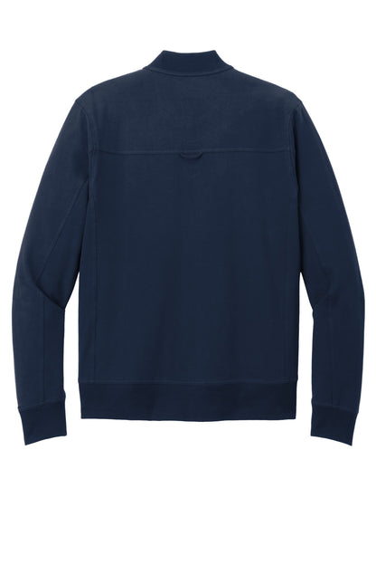 Rear View of RiverBlNv OGIO Outstretch Full-Zip OG830