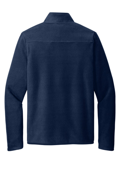 Rear View of RiverBlNv Port Authority Connection Fleece Jacket F110