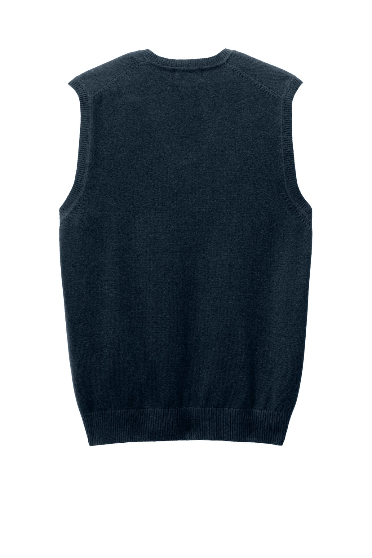 Rear View of RiverBlNv Port Authority Easy Care Sweater Vest SW2860