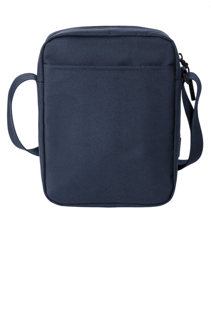 Rear View of RiverBlNv Port Authority Upright Crossbody Bag BG918