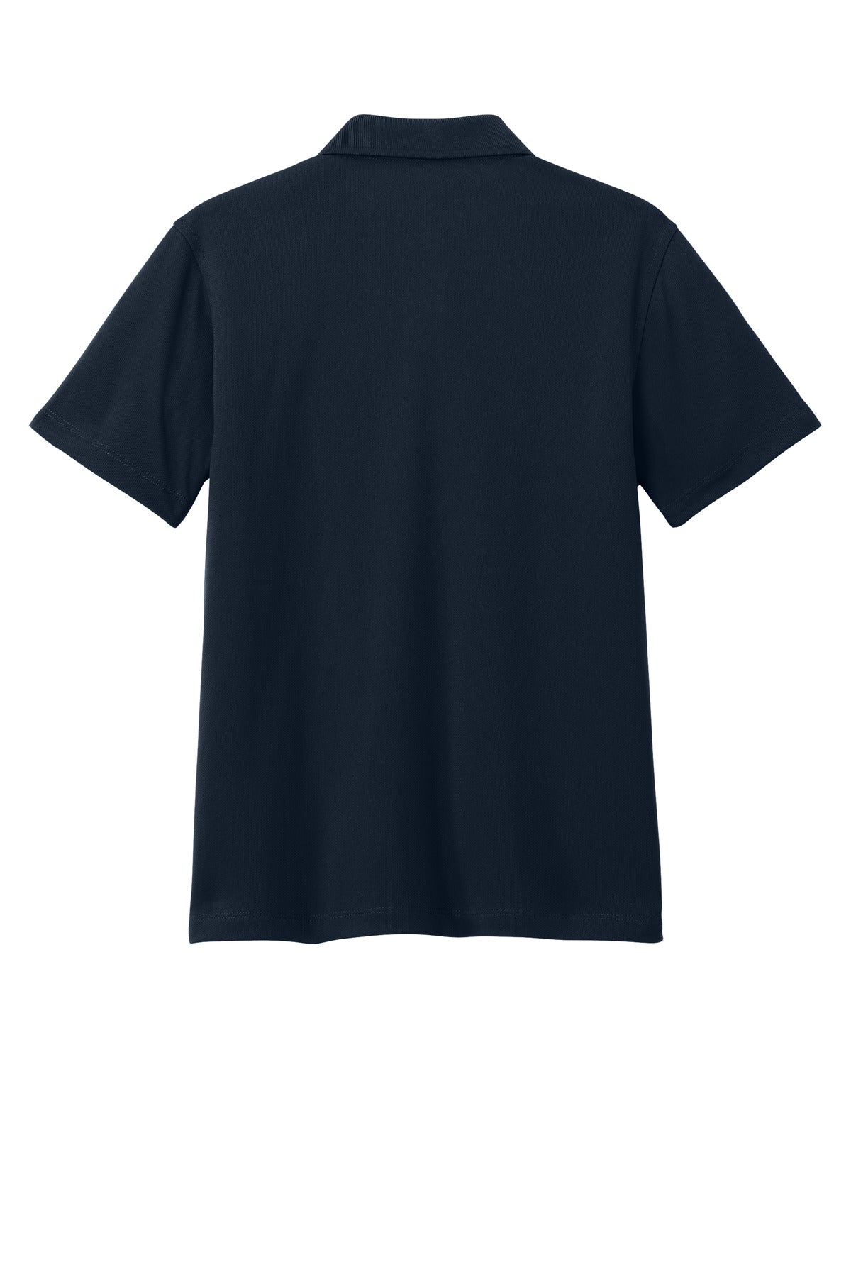 Rear View of RiverBlNv Port Authority Youth Dry Zone UV Micro-Mesh Polo Y110