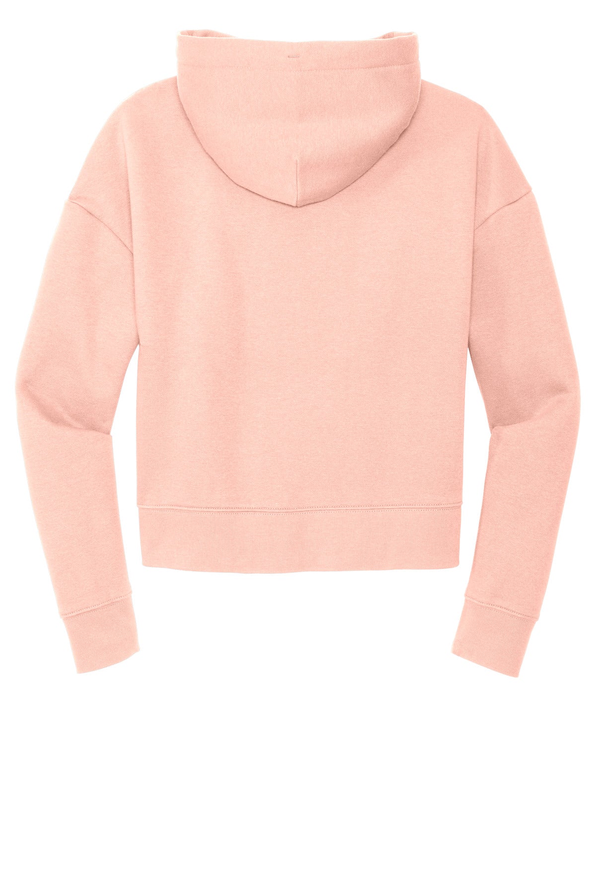 Rear View of RosewtrPk District Women's V.I.T. Fleece Hoodie DT6101