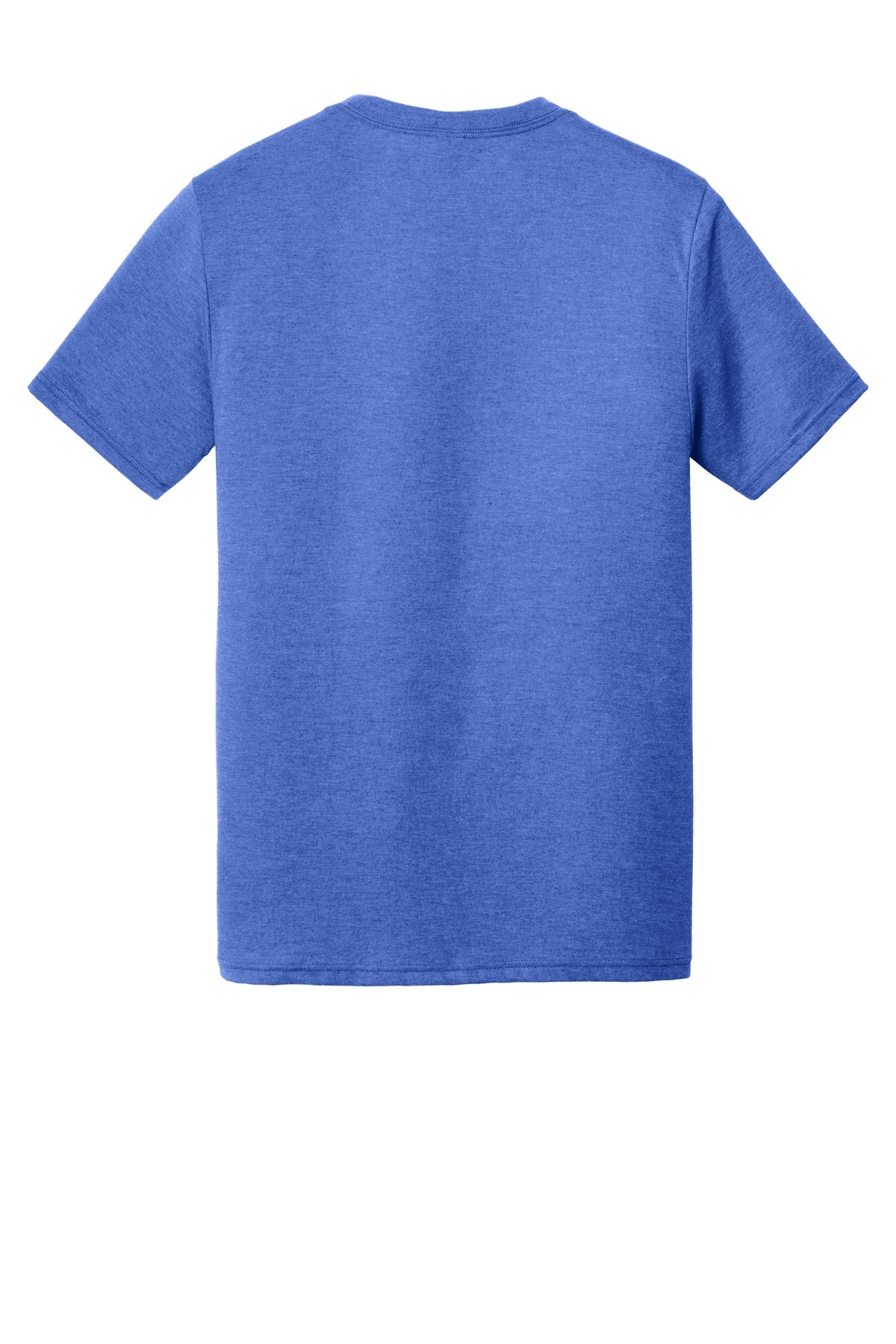 Rear View of Royal Frost District Perfect Tri V-Neck Tee. DT1350