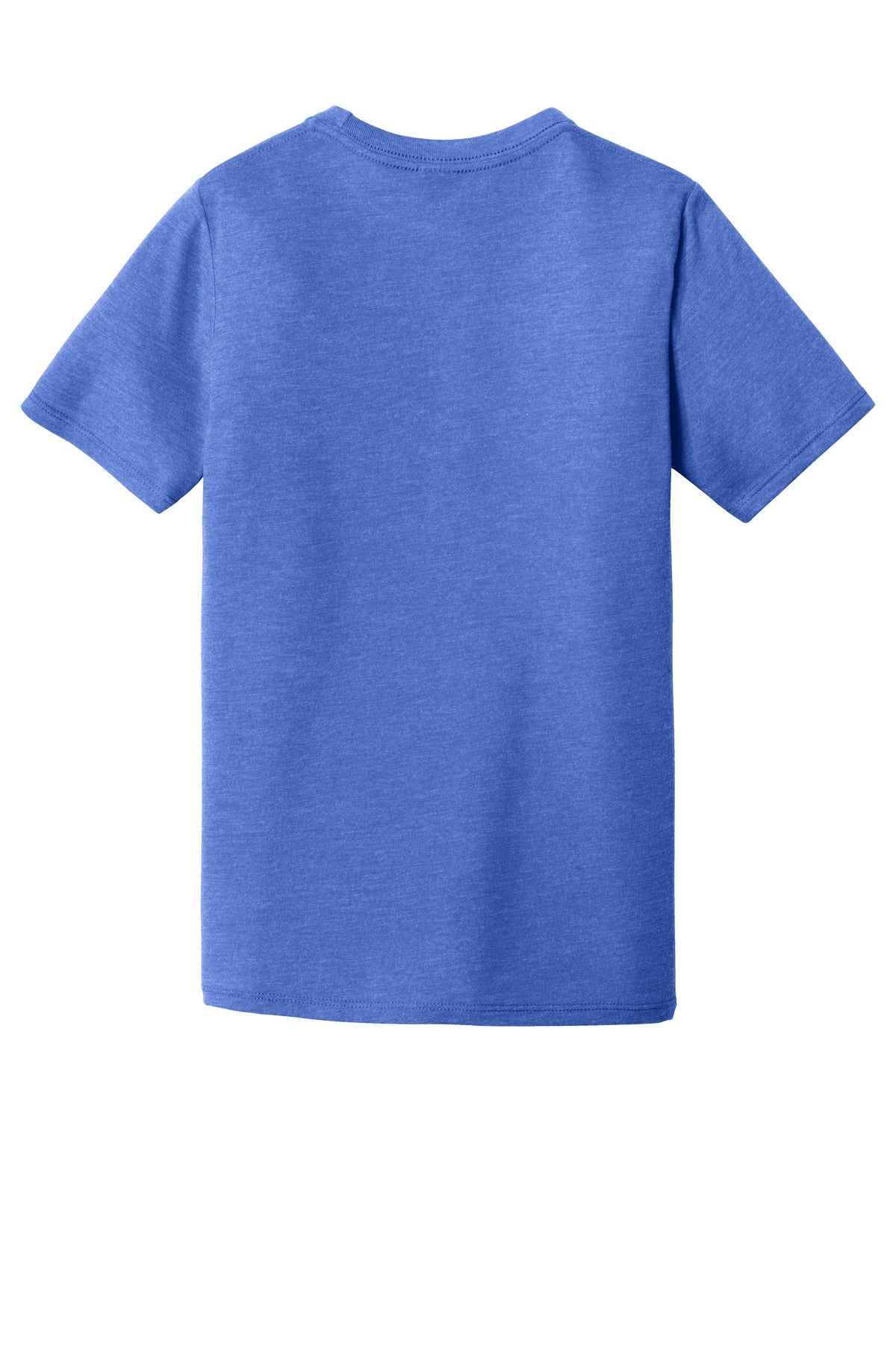 Rear View of Royal Frost District Youth Perfect Tri Tee. DT130Y