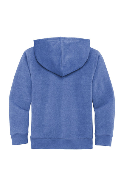 Rear View of Royal Frost District Youth V.I.T. Fleece Hoodie DT6100Y