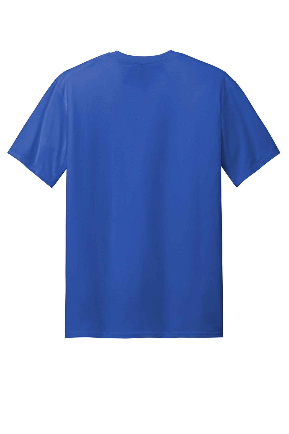 Rear View of Royal Gildan Tall 100% US Cotton T-Shirt 2000T