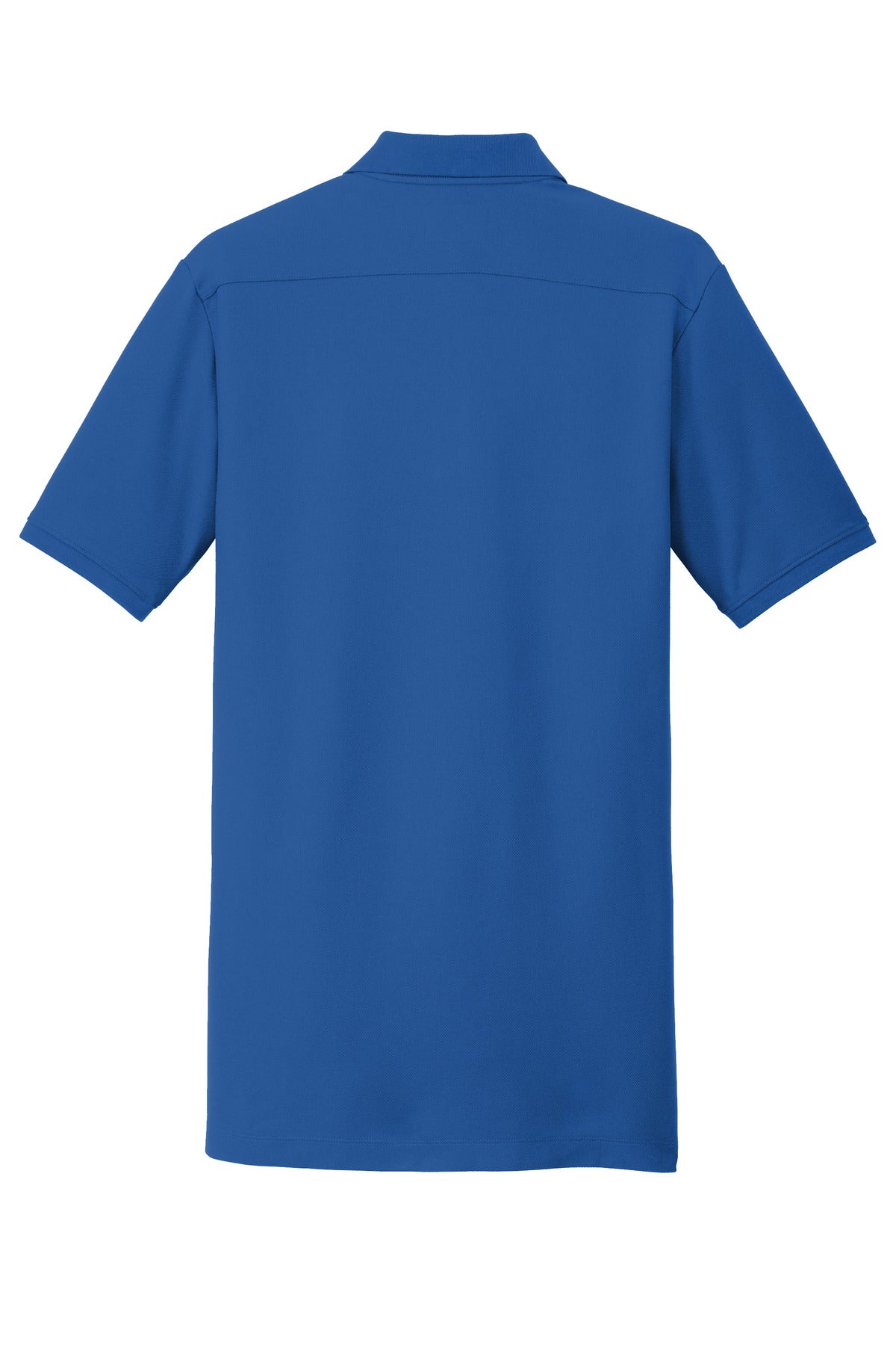 Rear View of Royal New Era Venue Home Plate Polo. NEA300