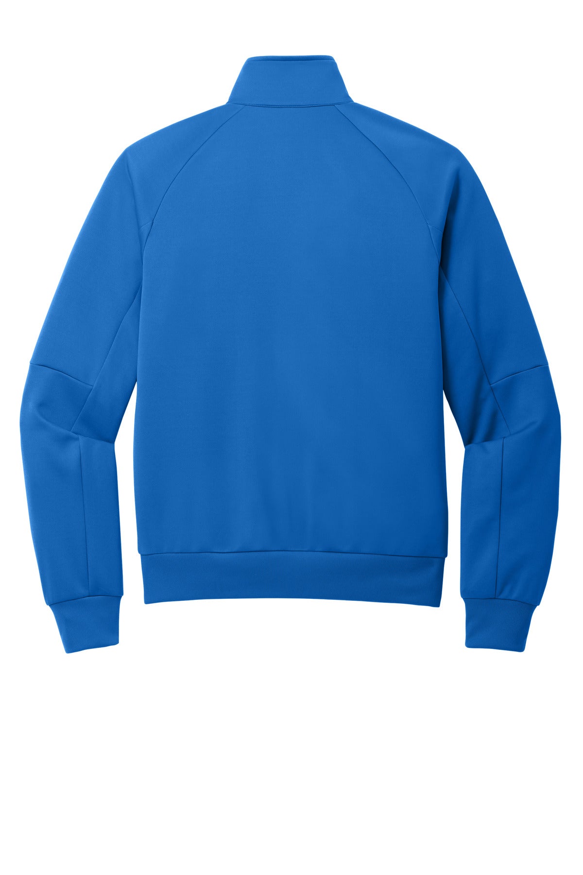 Rear View of Royal Nike Full-Zip Chest Swoosh Jacket NKFD9891