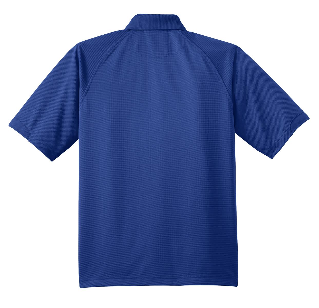 Rear View of Royal Port Authority Dry Zone Ottoman Polo. K525