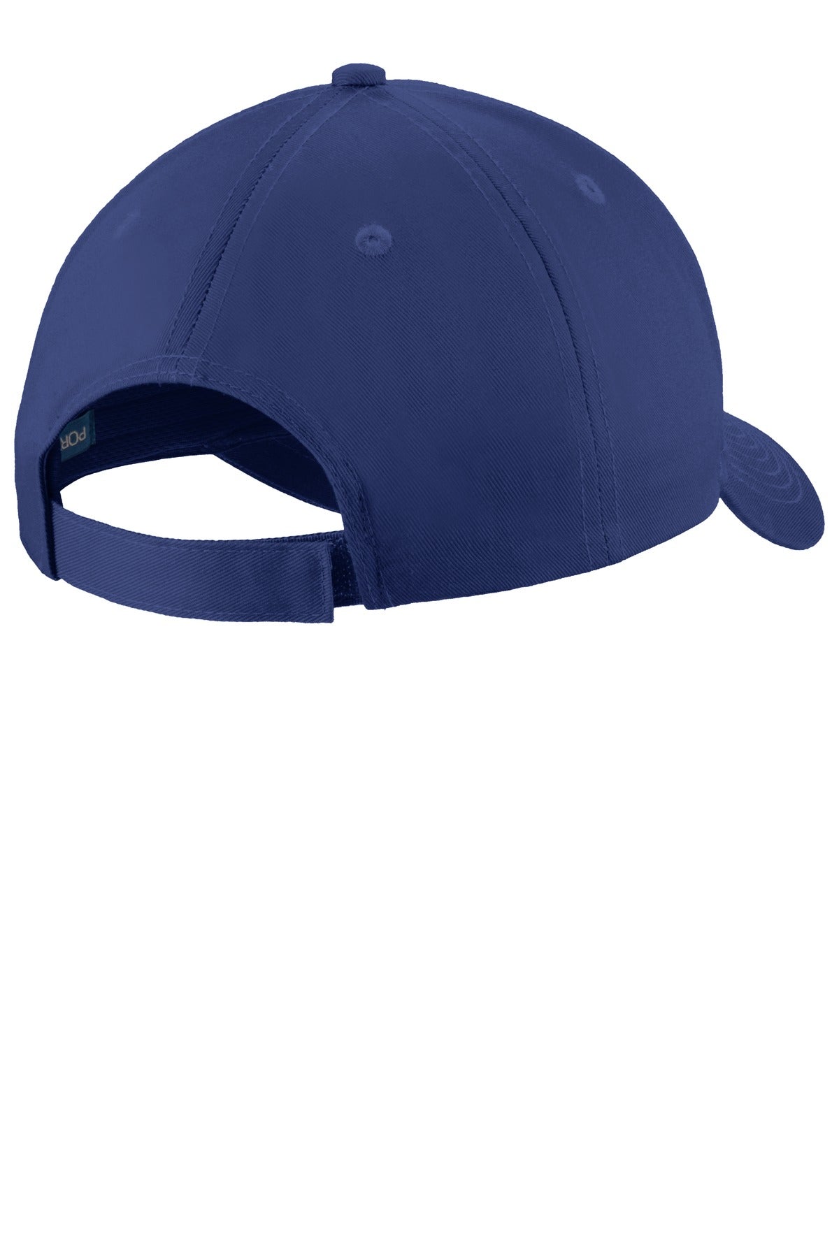 Rear View of ROYAL Port Authority Uniforming Twill Cap. C913