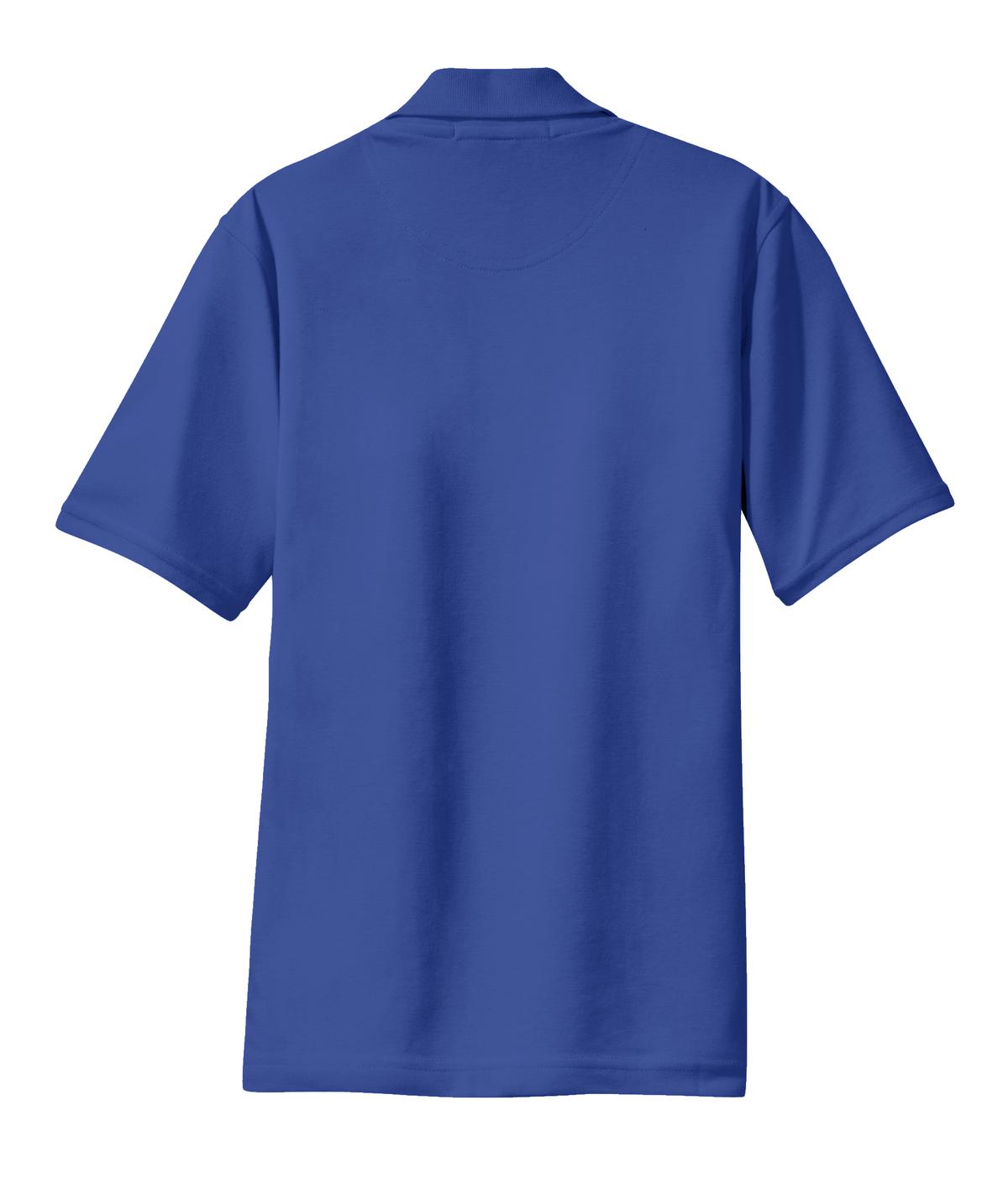 Rear View of Royal Port Authority Women's Rapid Dry Polo. L455
