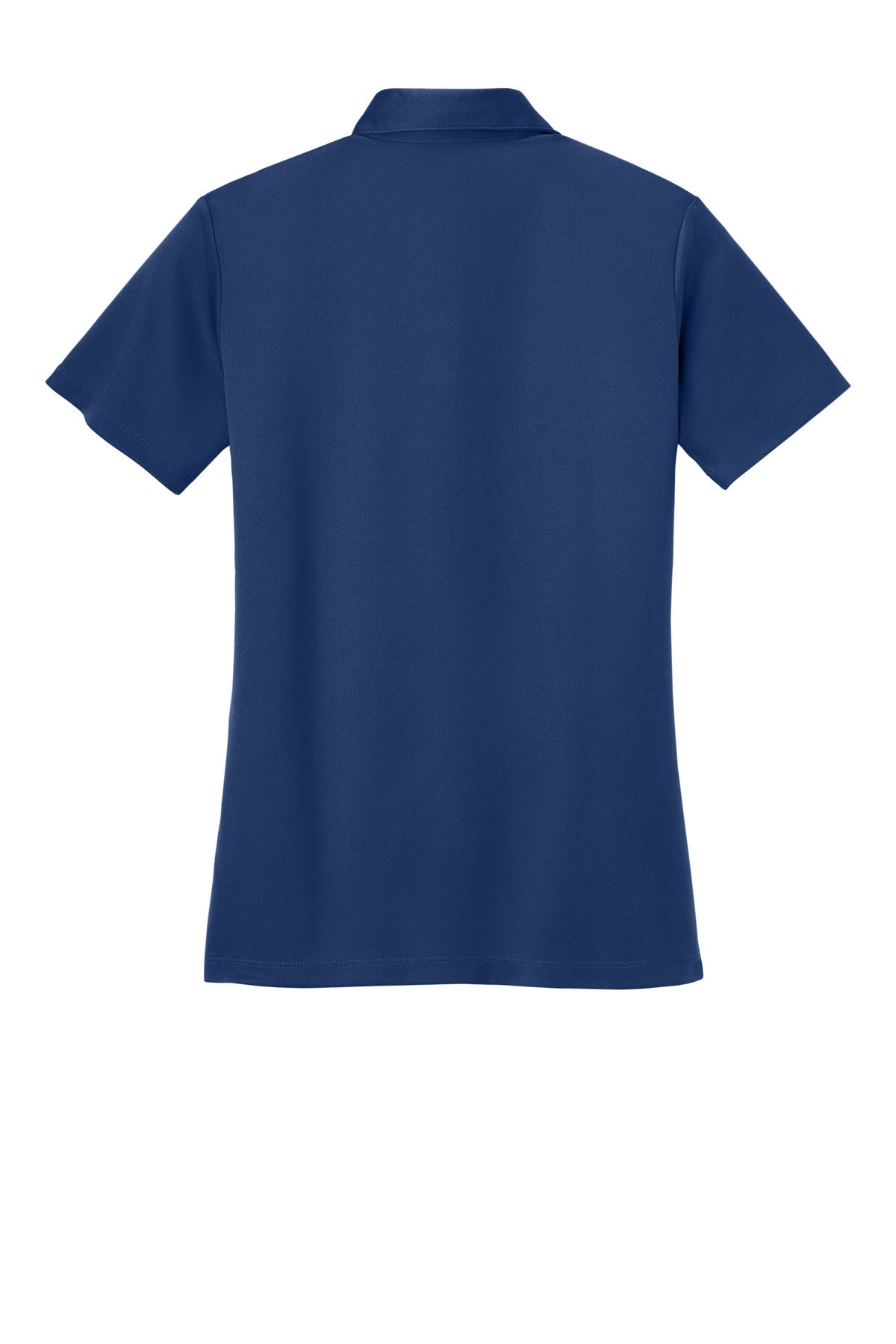 Rear View of Royal Port Authority Women's Silk Touch Performance Polo. L540