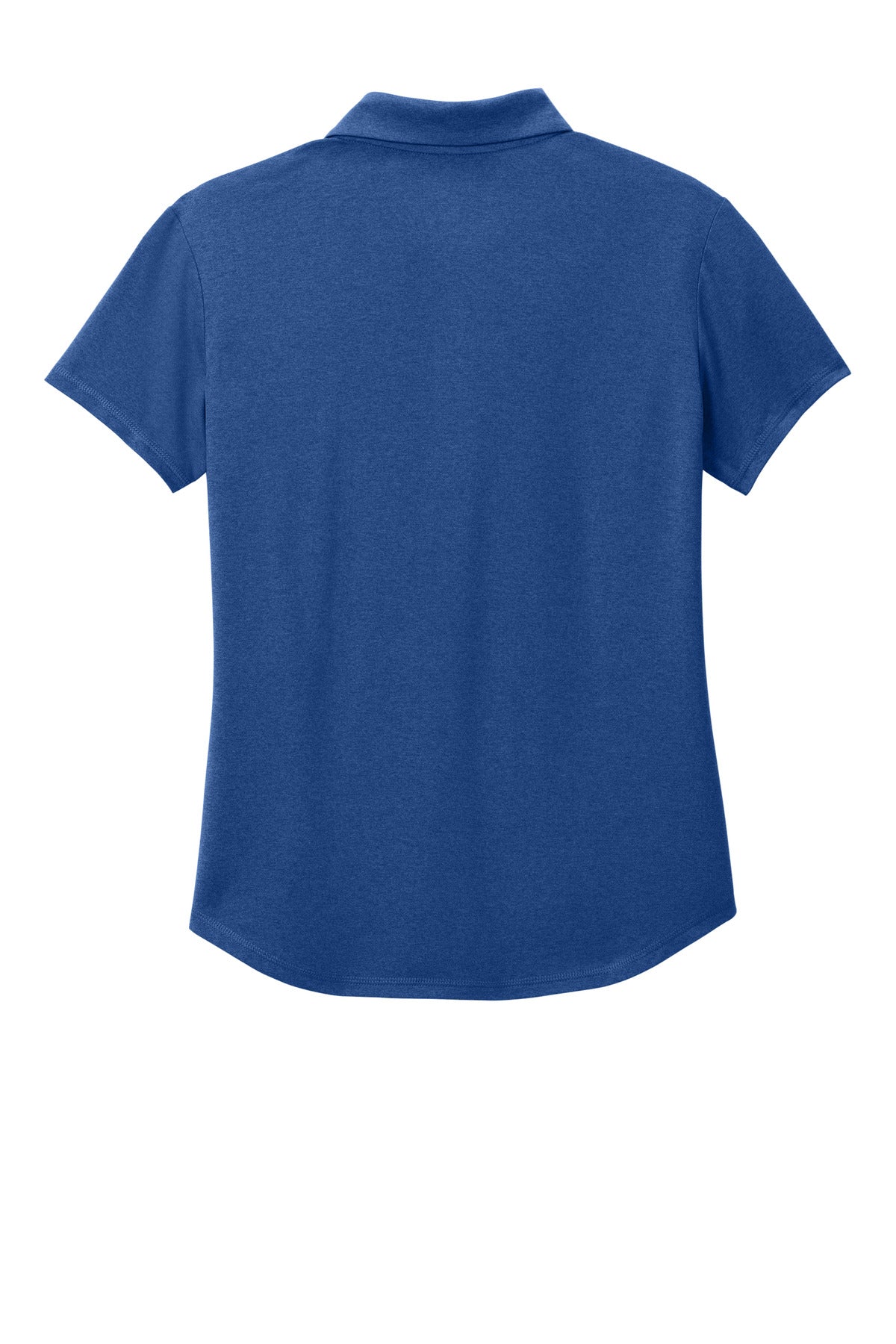 Rear View of RoyalHt New Era Women's Power Polo LNEA225