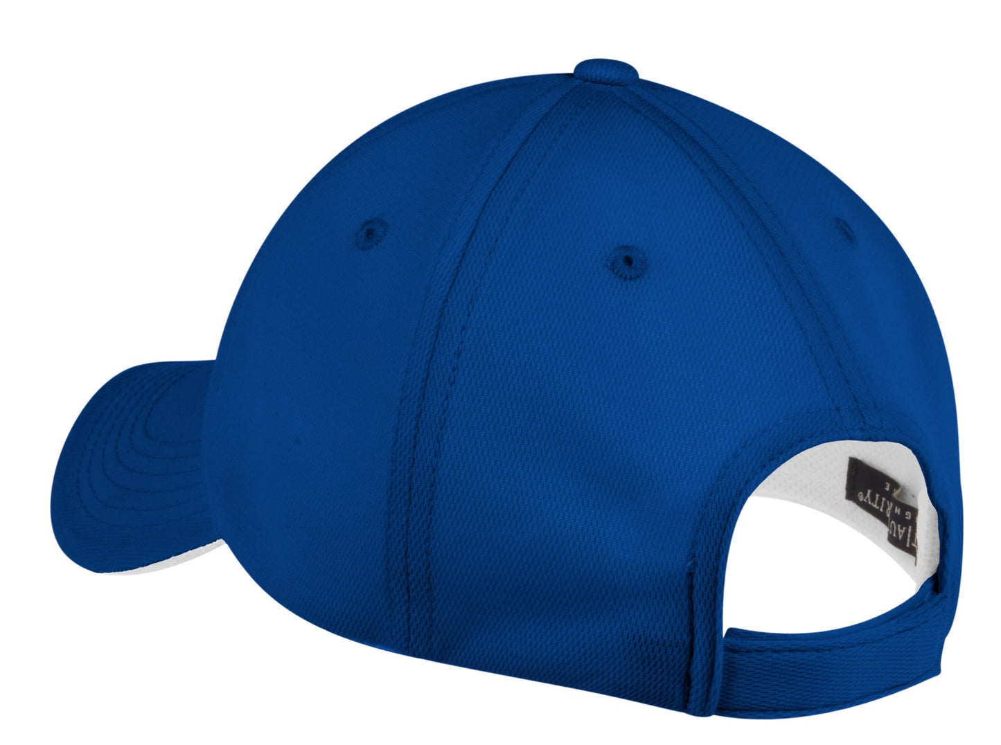 Rear View of Royal/White Port Authority Dry Zone Cap. C838