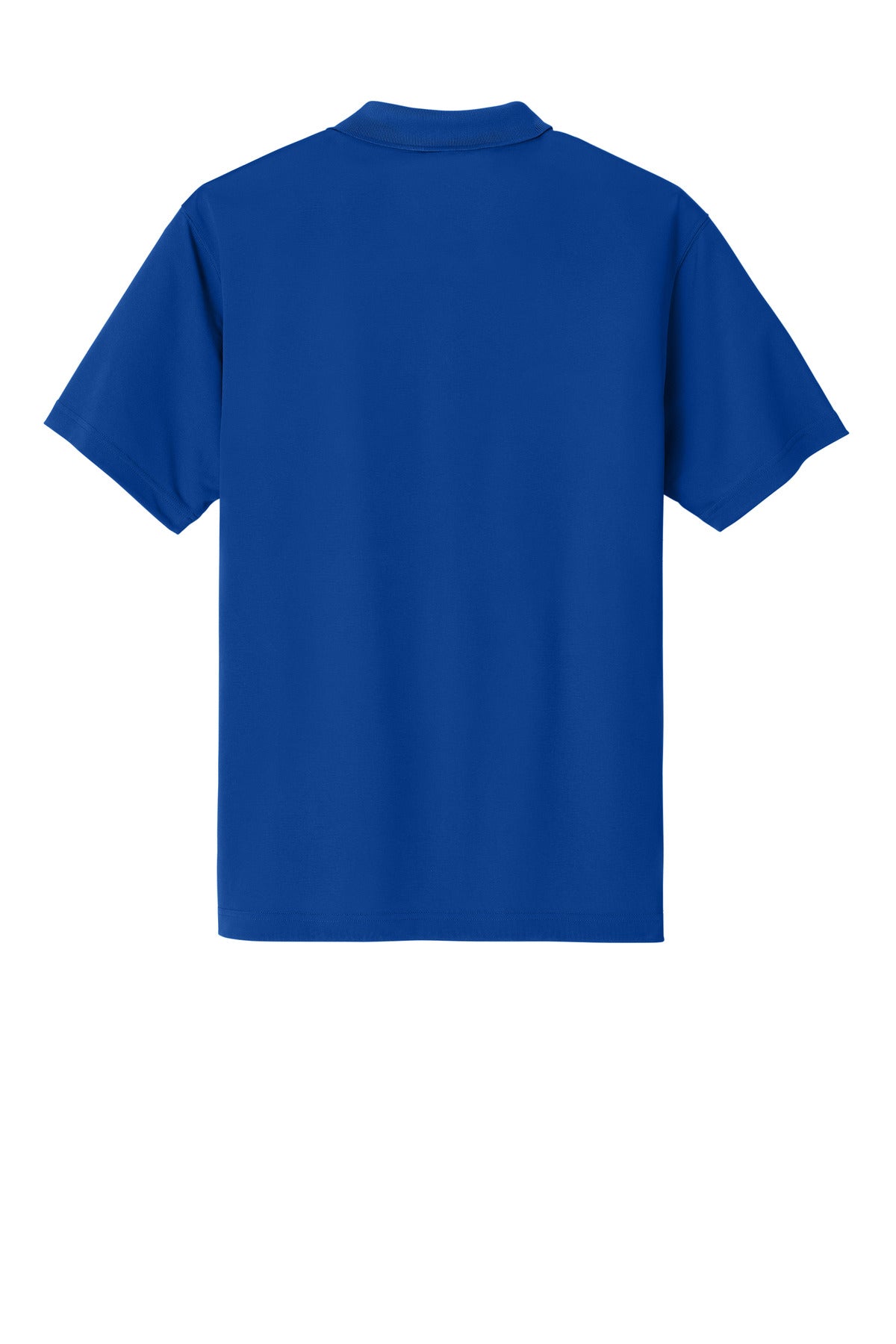 Rear View of RylGlassBl Carhartt Force Snag-Resistant Pocket Polo CT106880
