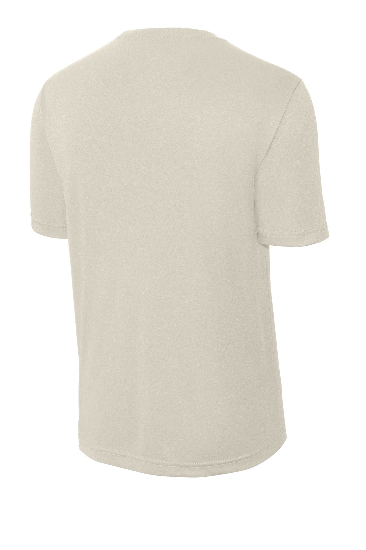 Rear View of Sand Sport-Tek Tall PosiCharge Competitor Tee. TST350